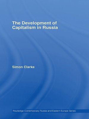 cover image of The Development of Capitalism in Russia